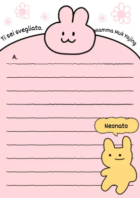 Simpatici articoli di cancelleria su sfondo rosa