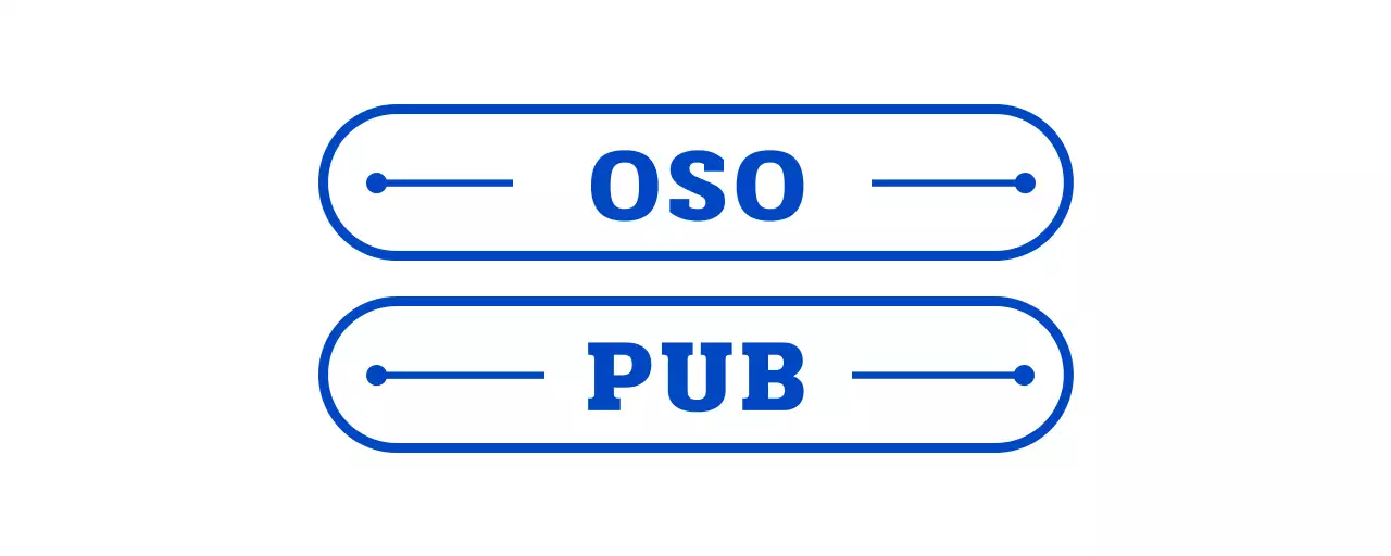 Cartel de cervecería de inspiración retro con tonos azules