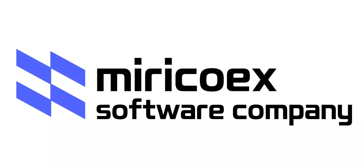 기울어진 도형 컨셉의 기업 로고