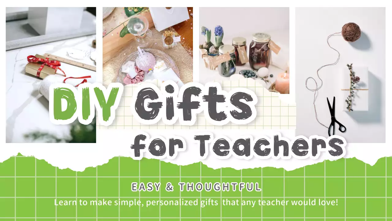 Green Creative Gifts Guide YouTube Thumbnail