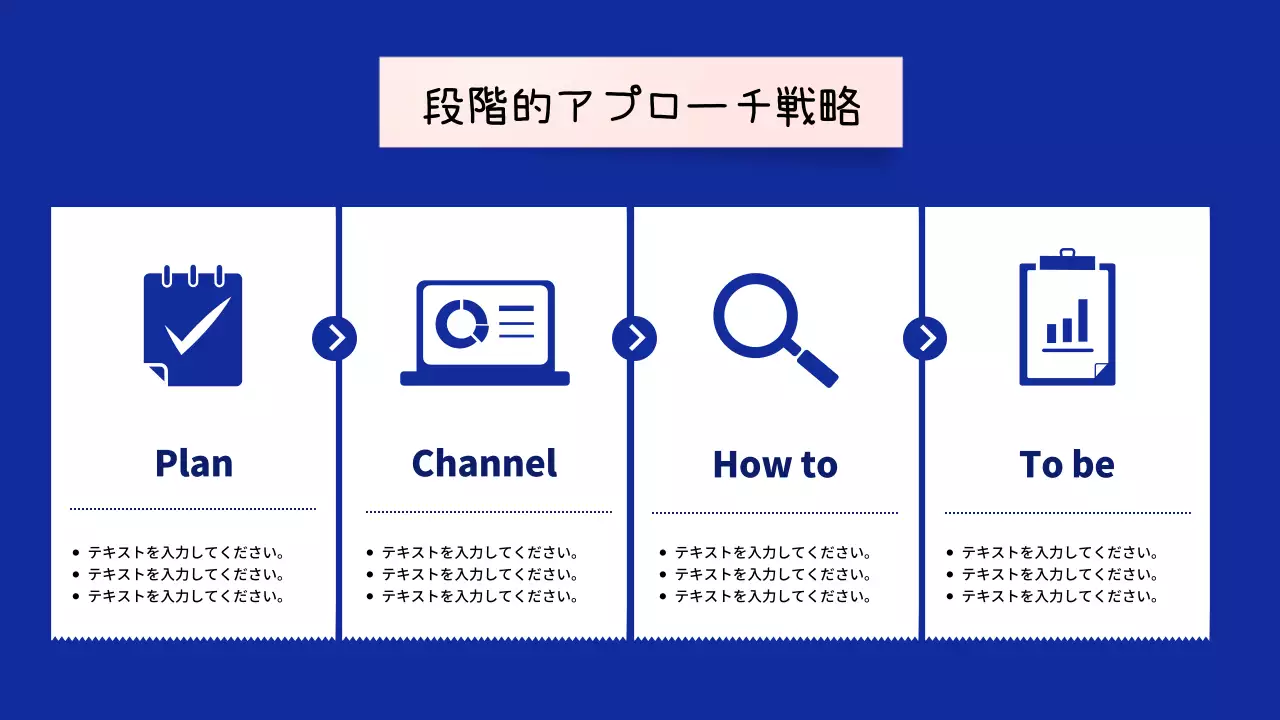 青 モダン 調査 報告書 プレゼンテーション