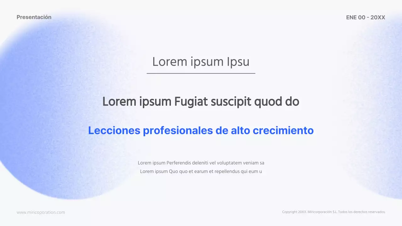 Carreras modernas de RR.HH. en azul y negro Material didáctico