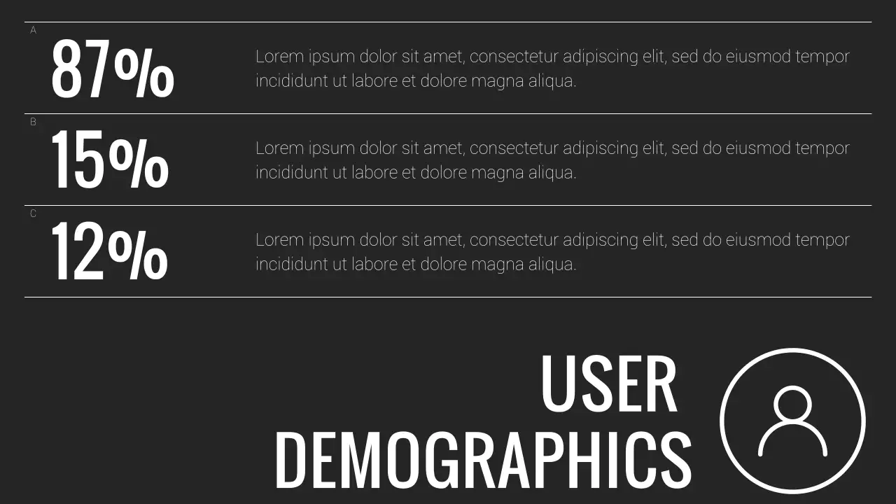 Black Minimalist Business Presentation