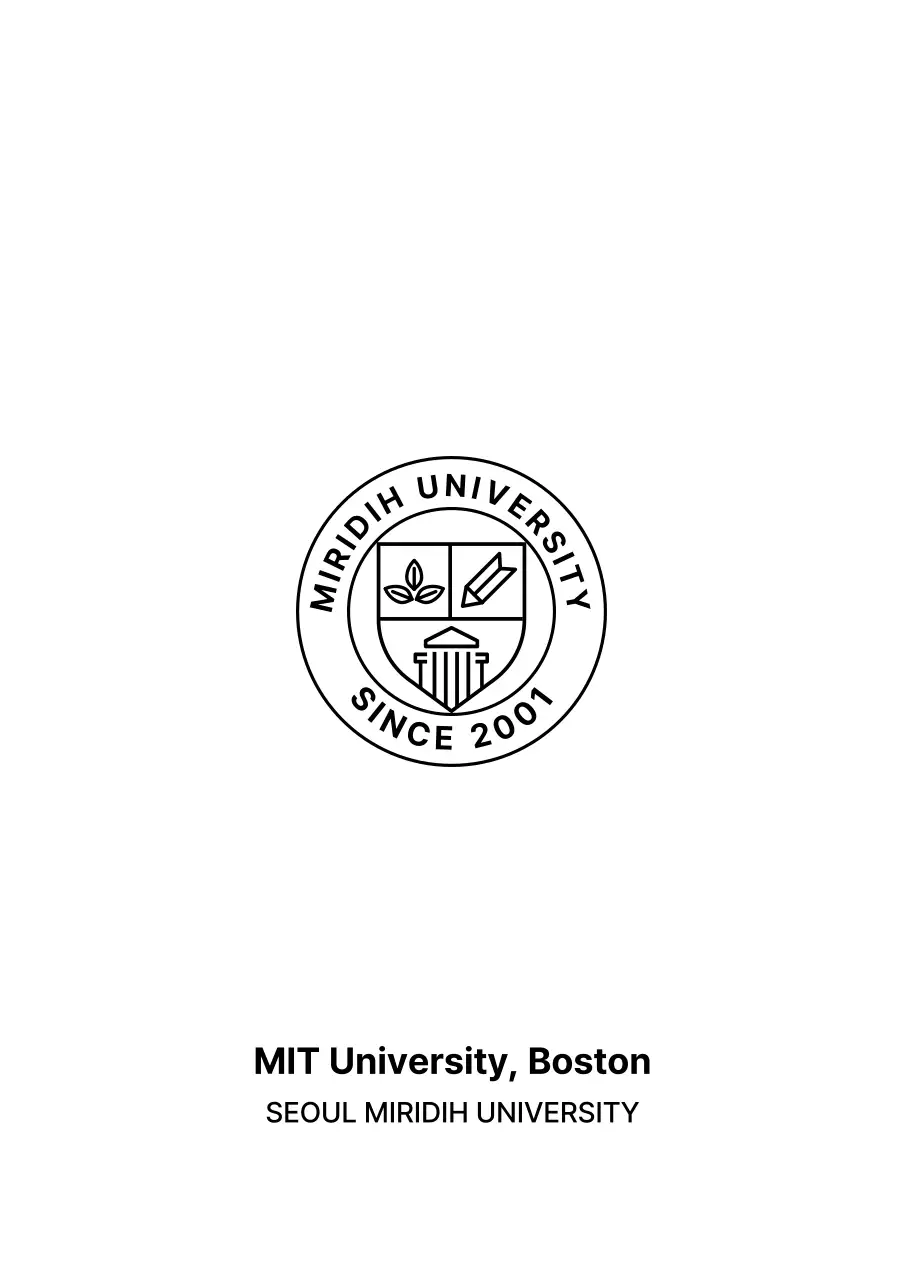 Mencantumkan huruf untuk simbol logo universitas