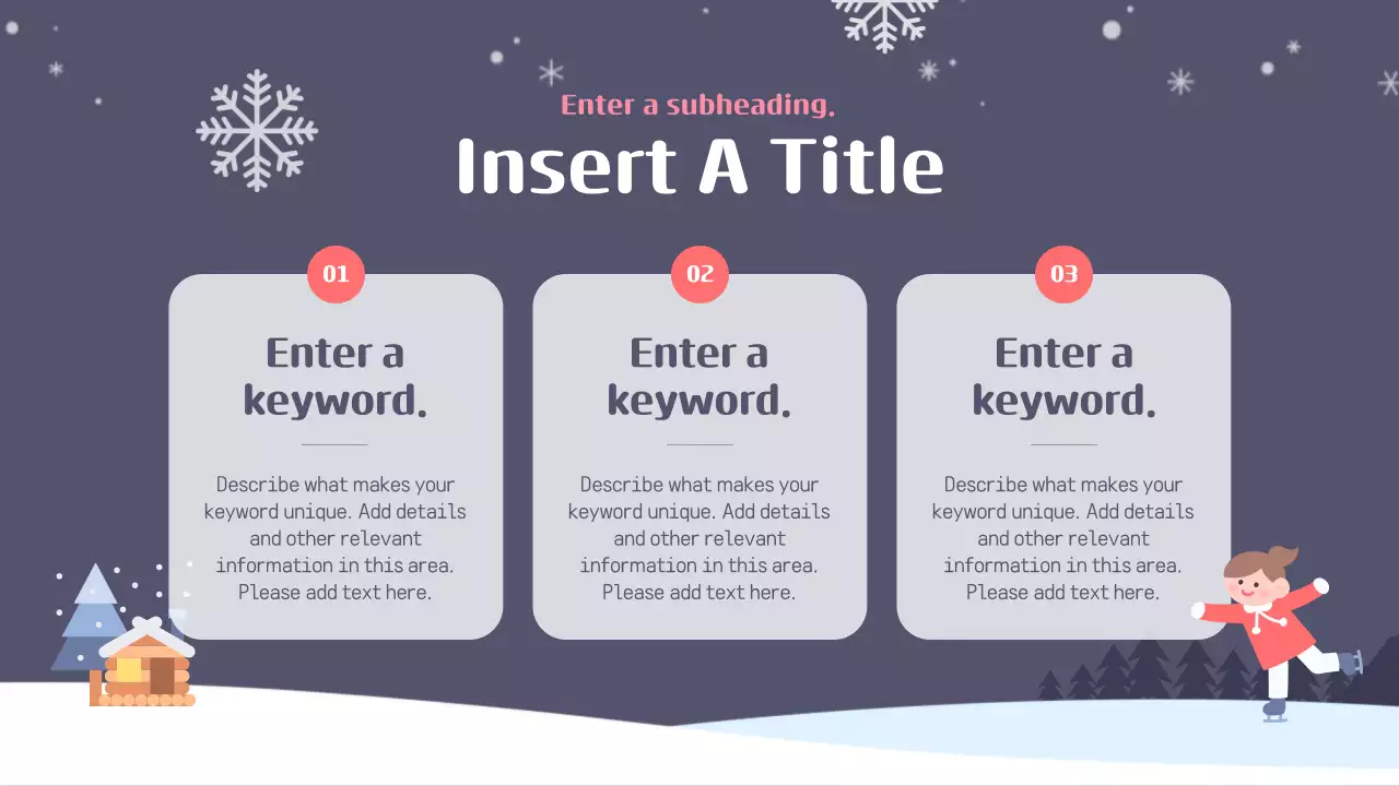 네이비 애니메이션 자원봉사 가이드 프레젠테이션