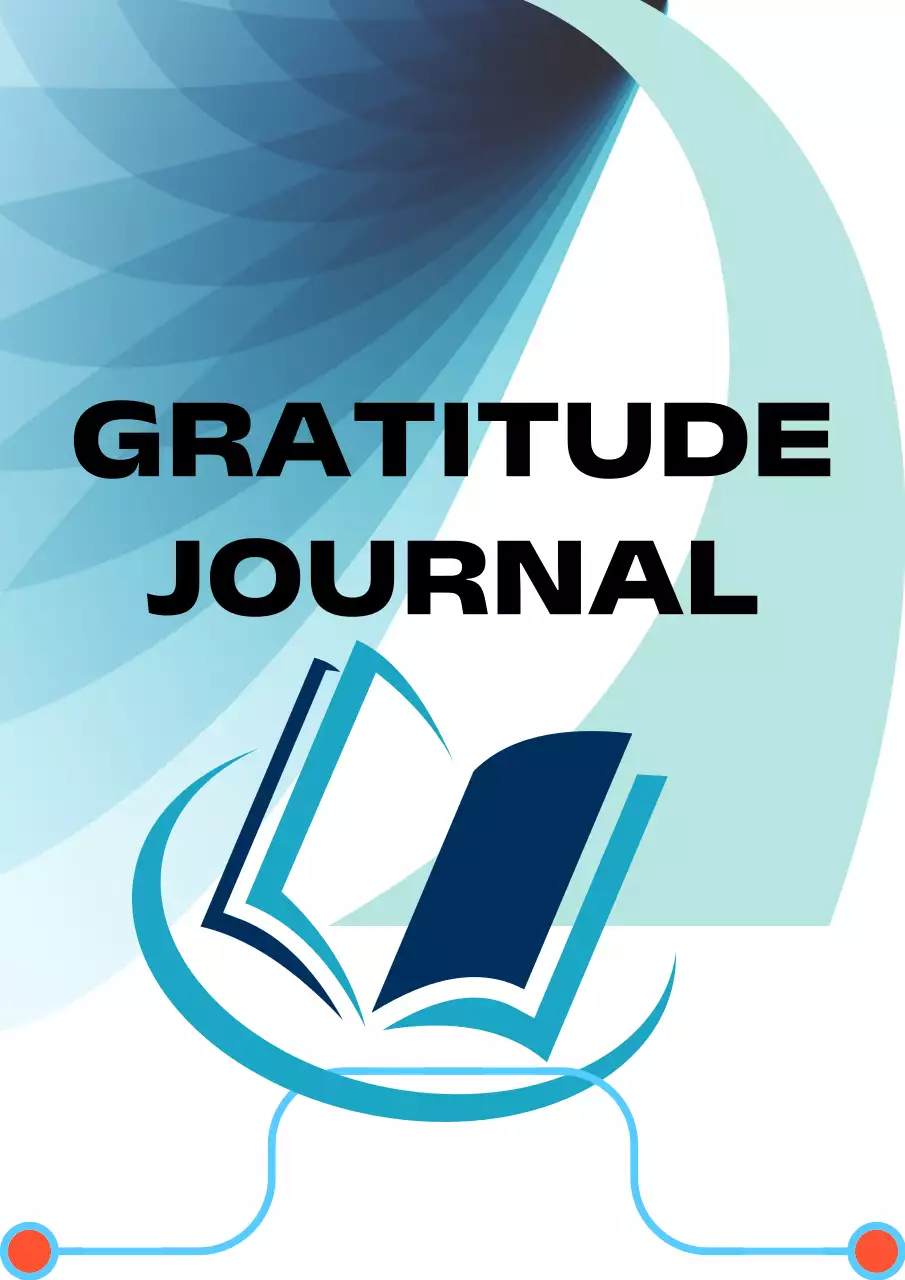 감사일기 책 표지 목업