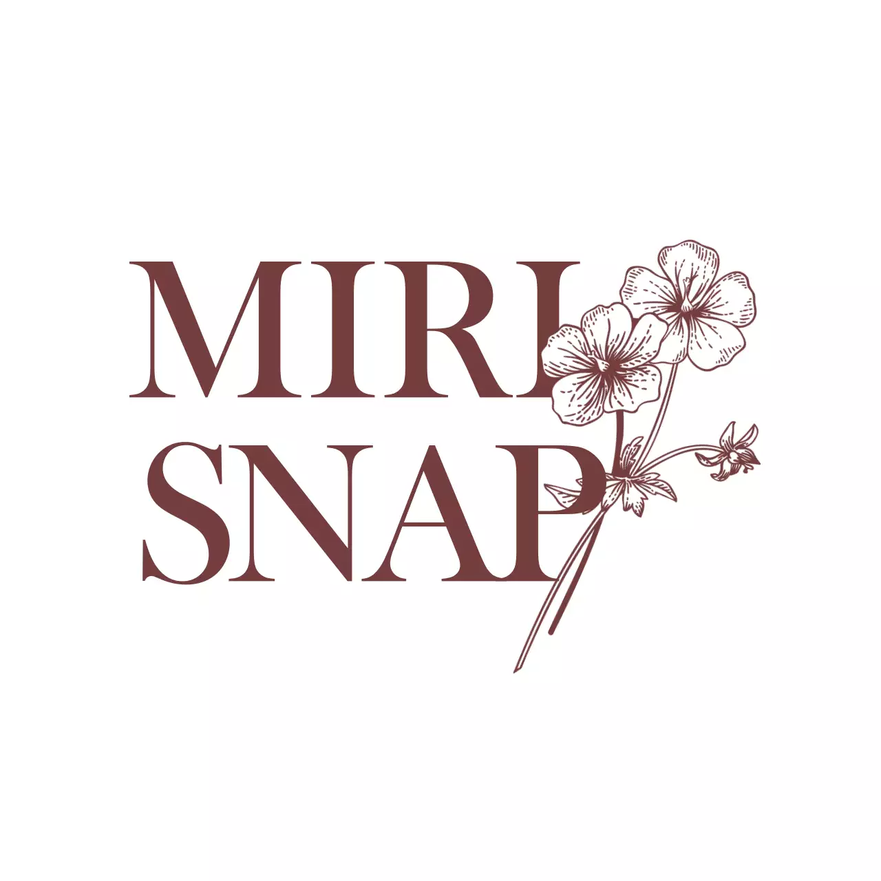 Emotionales Snap-Studioschild in Brauntönen