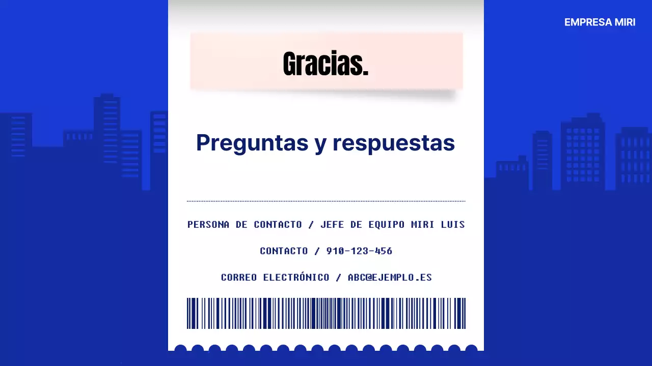 Informe de investigación de mercado con el concepto básico de recibo azul y blanco
