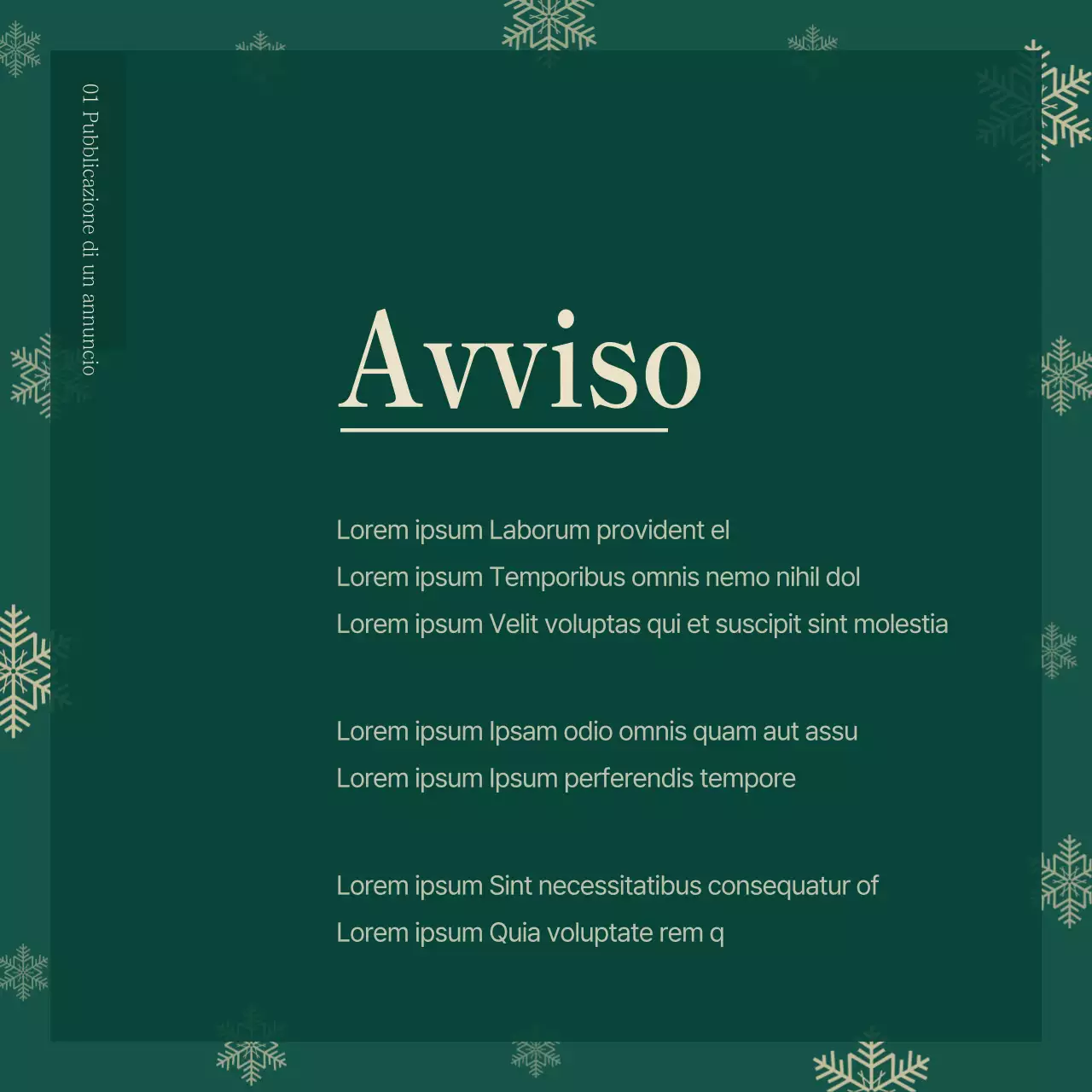 Promuovere un semplice kit del marchio in rosso e verde