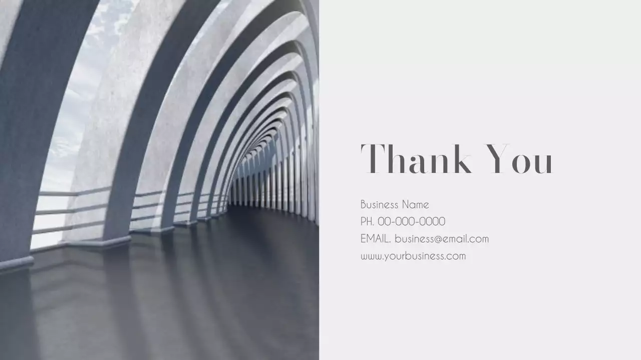 Elegant business reports in black and white