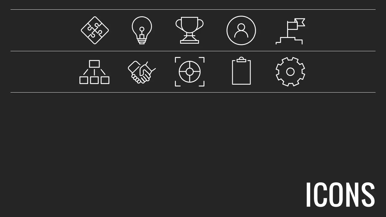 Black Minimalist Business Presentation