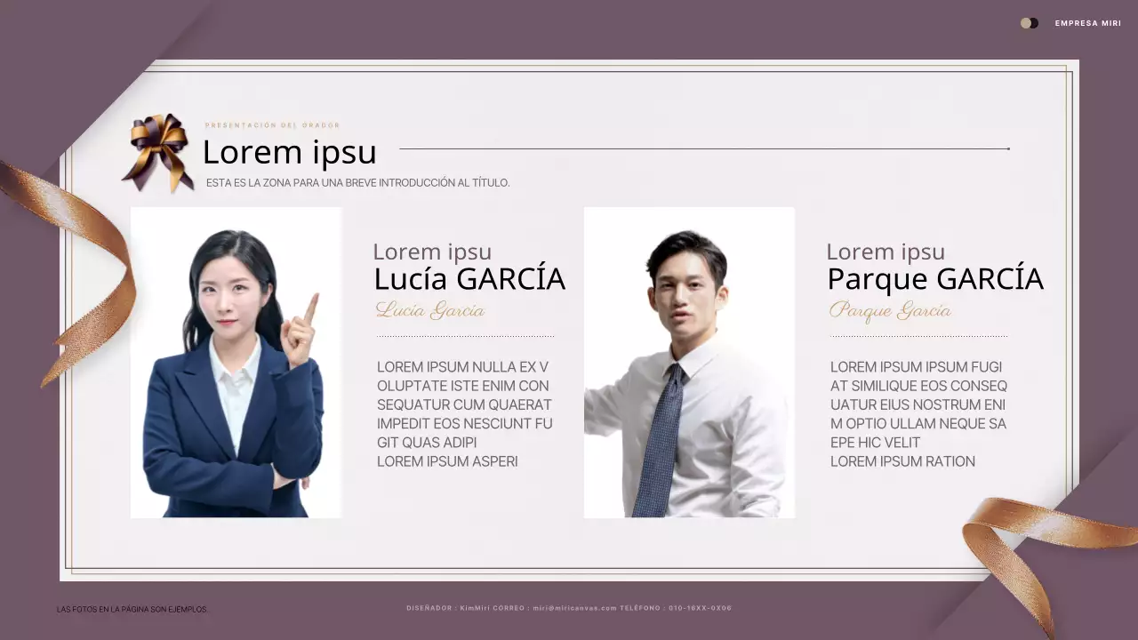 Una lujosa propuesta de invitación para un evento en morado y dorado