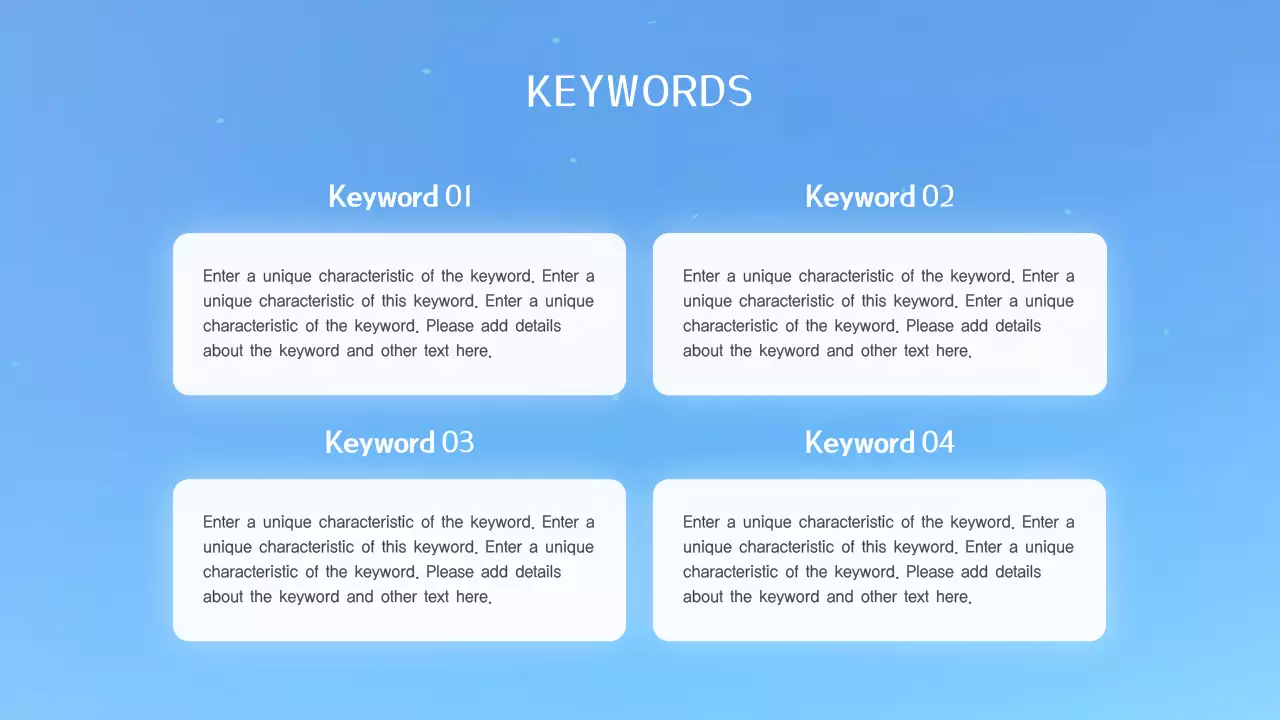 Blue Minimal Volunteer Guide Presentation
