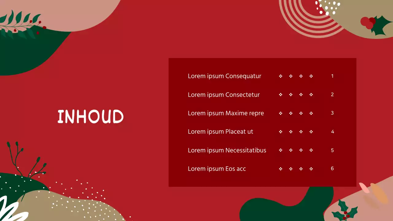 Trainingsgids voor vrijwilligers in rode en groene geometrische patronen