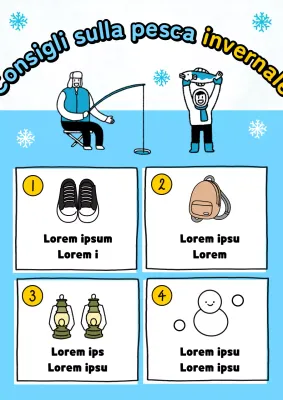 Semplici informazioni sulla pesca in azzurro