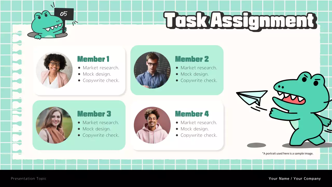 Mint and White Trending Marketing Research Notes Report