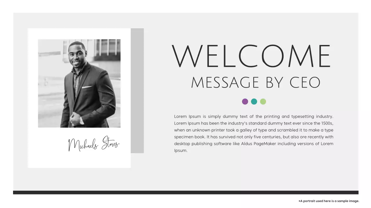 Black Minimal Business Presentation