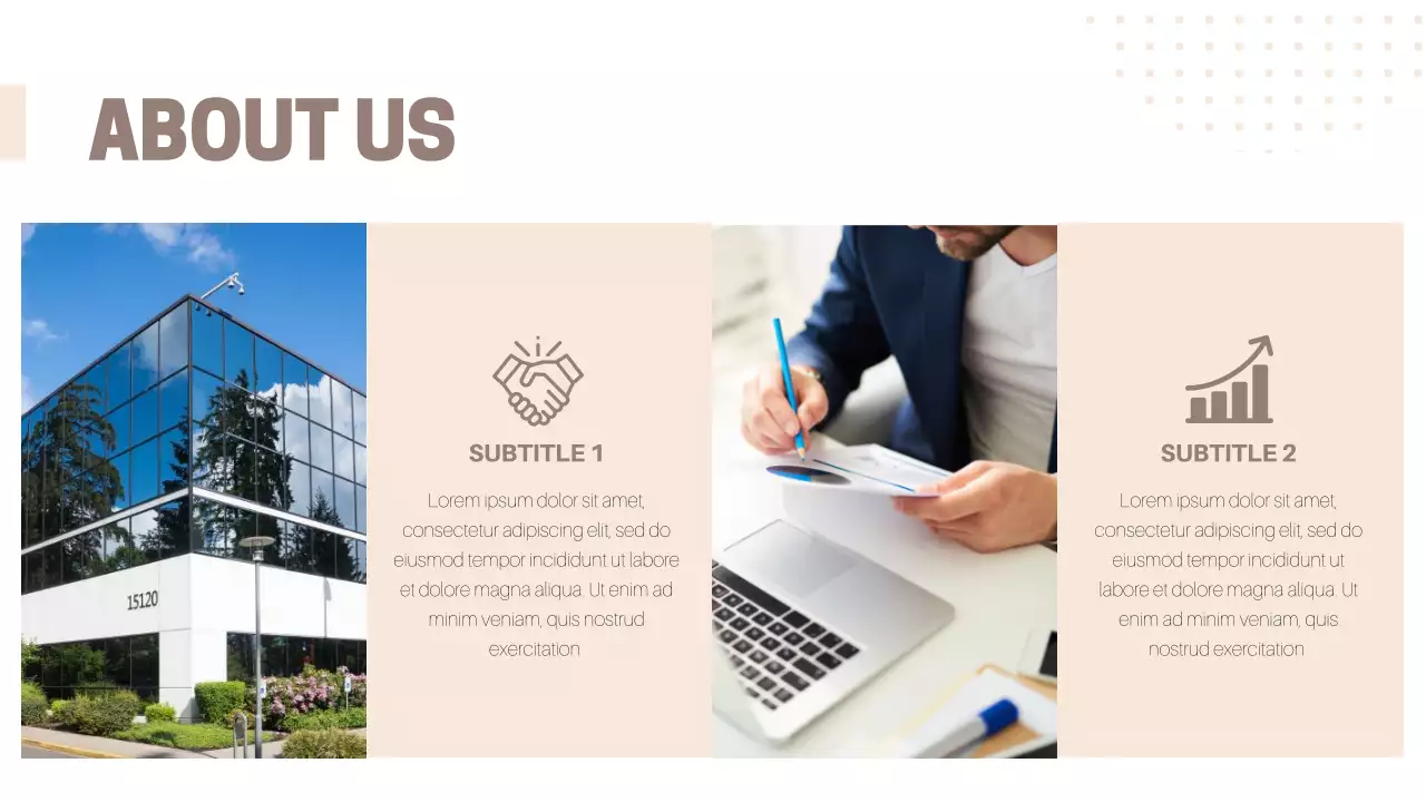 Beige Minimal Business Presentation