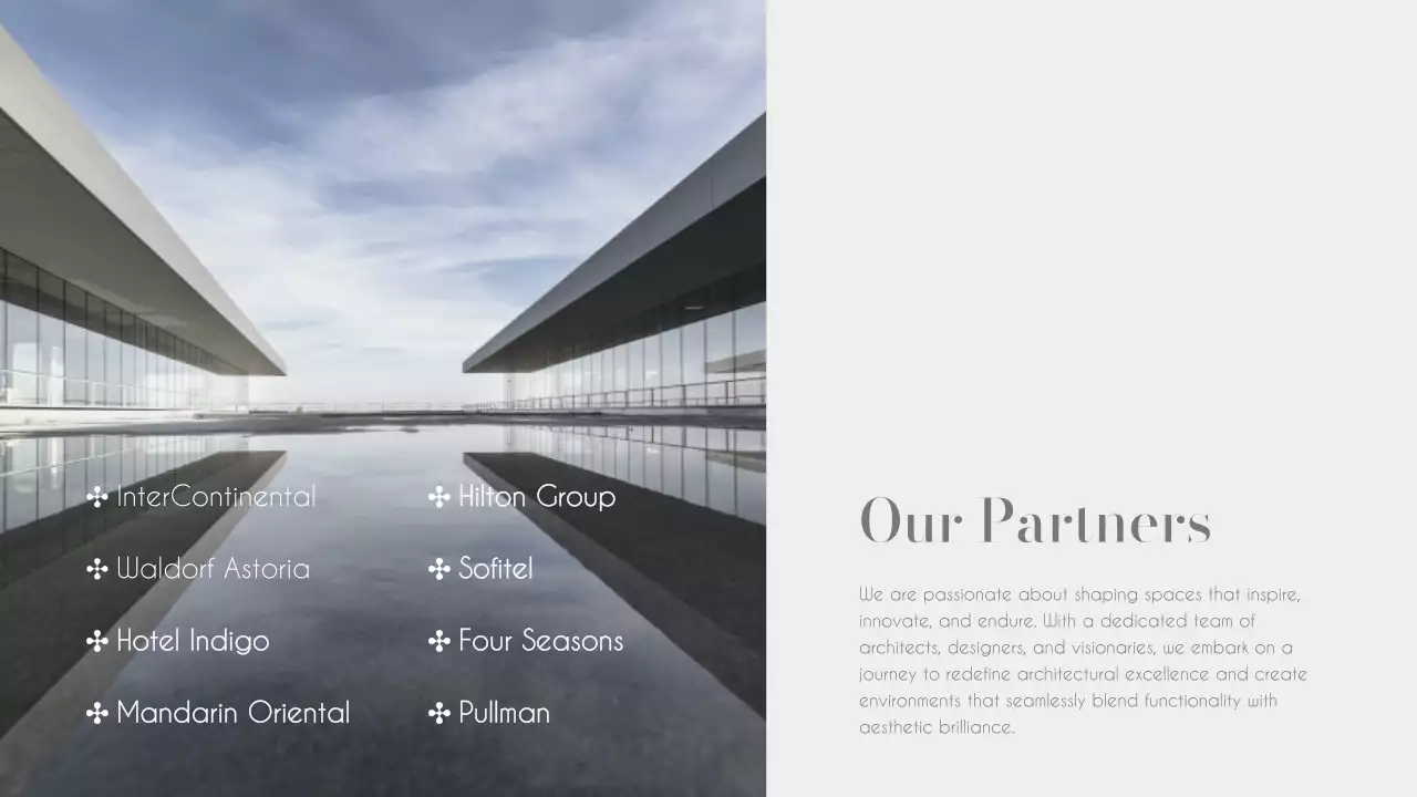 Elegant business reports in black and white