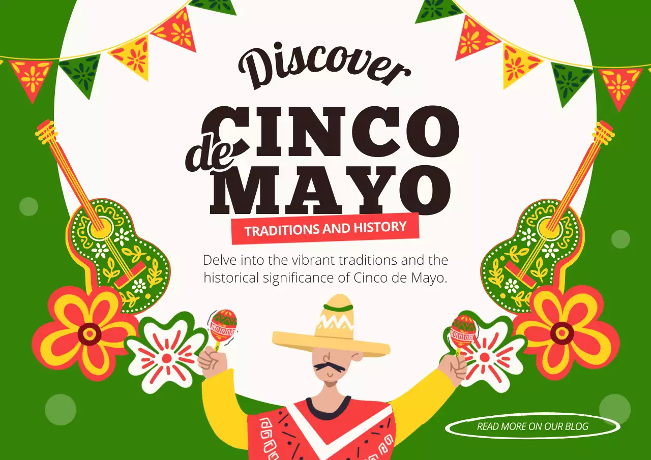 Green Cultural Cinco De Mayo Guide Poster