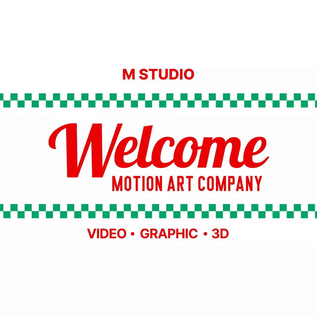 체크무늬가 인상적인 레트로 원형 디자인