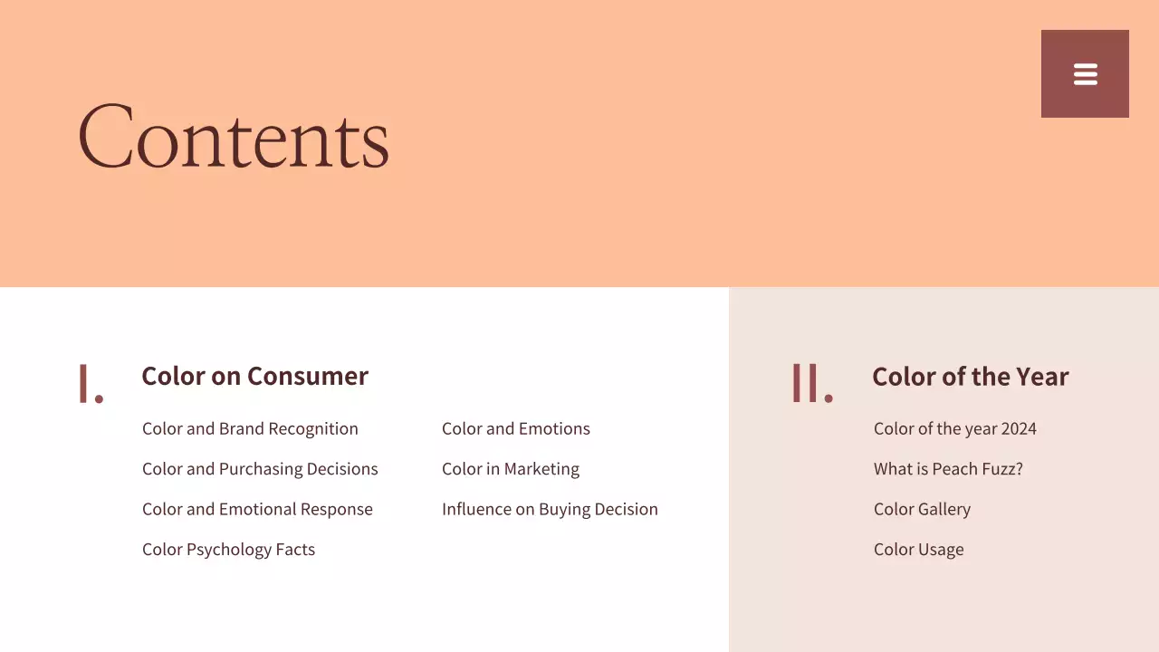 Beige Professional Color Report Promotion Presentation