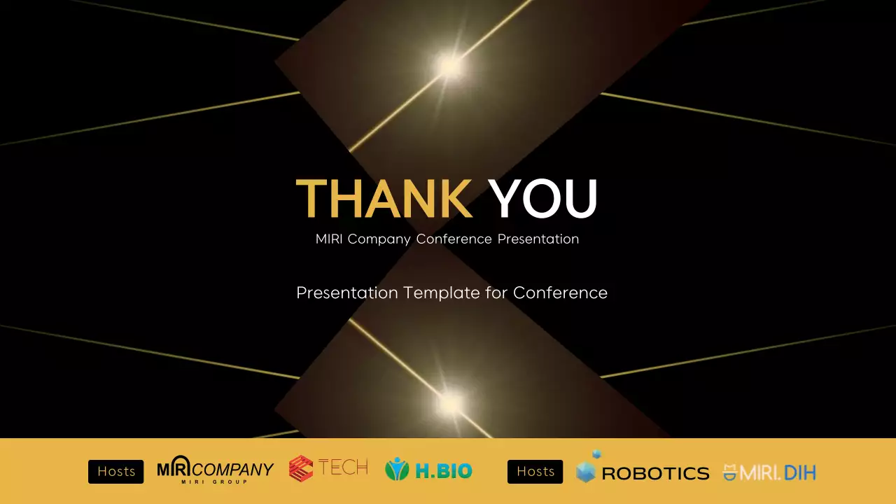 Trình bày Lịch trình Hội nghị Hiện đại Đen