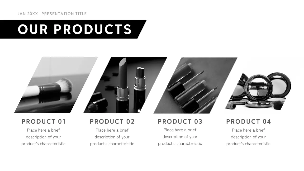 Black Minimal Business Presentation