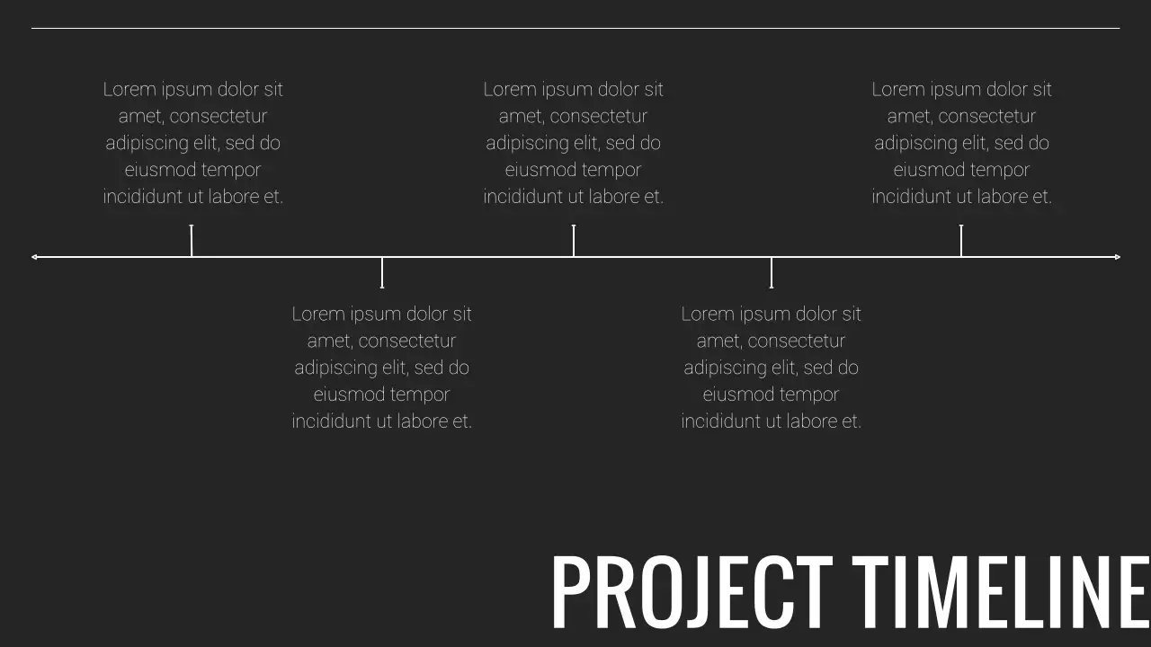 Black Minimalist Business Presentation