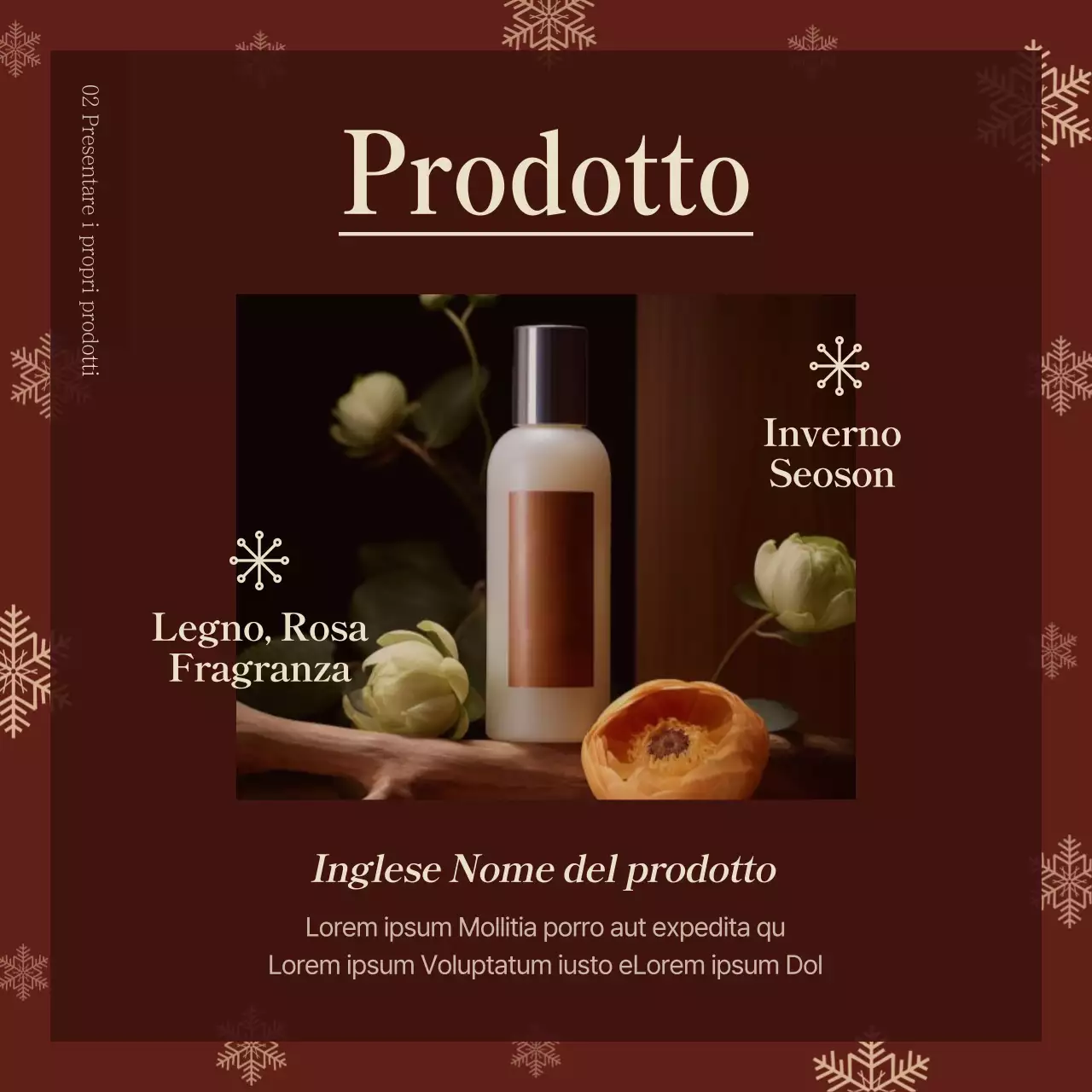 Promuovere un semplice kit del marchio in rosso e verde