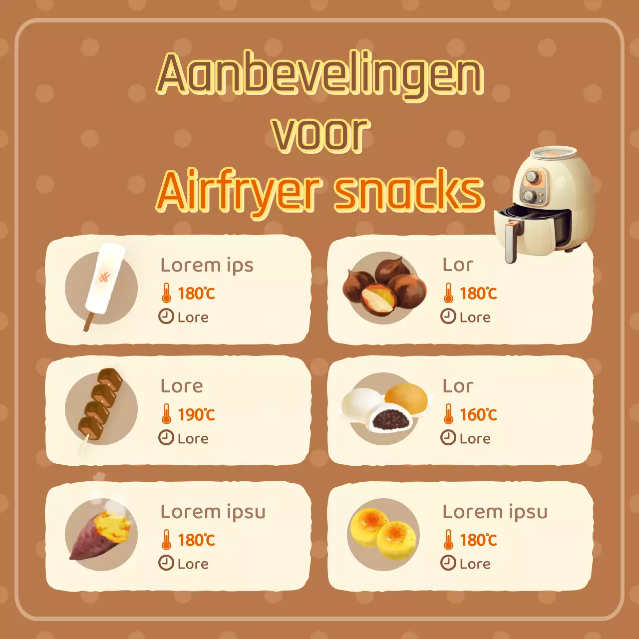 Een gezellige winterse virale marketingadvertentie in mint en bruin