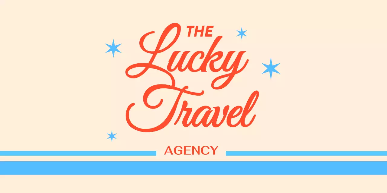 레트로한 디자인의 로고 디자인