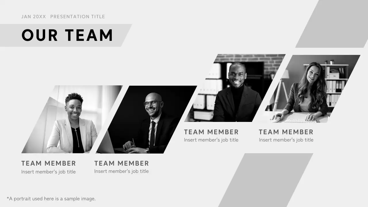 Black Minimal Business Presentation