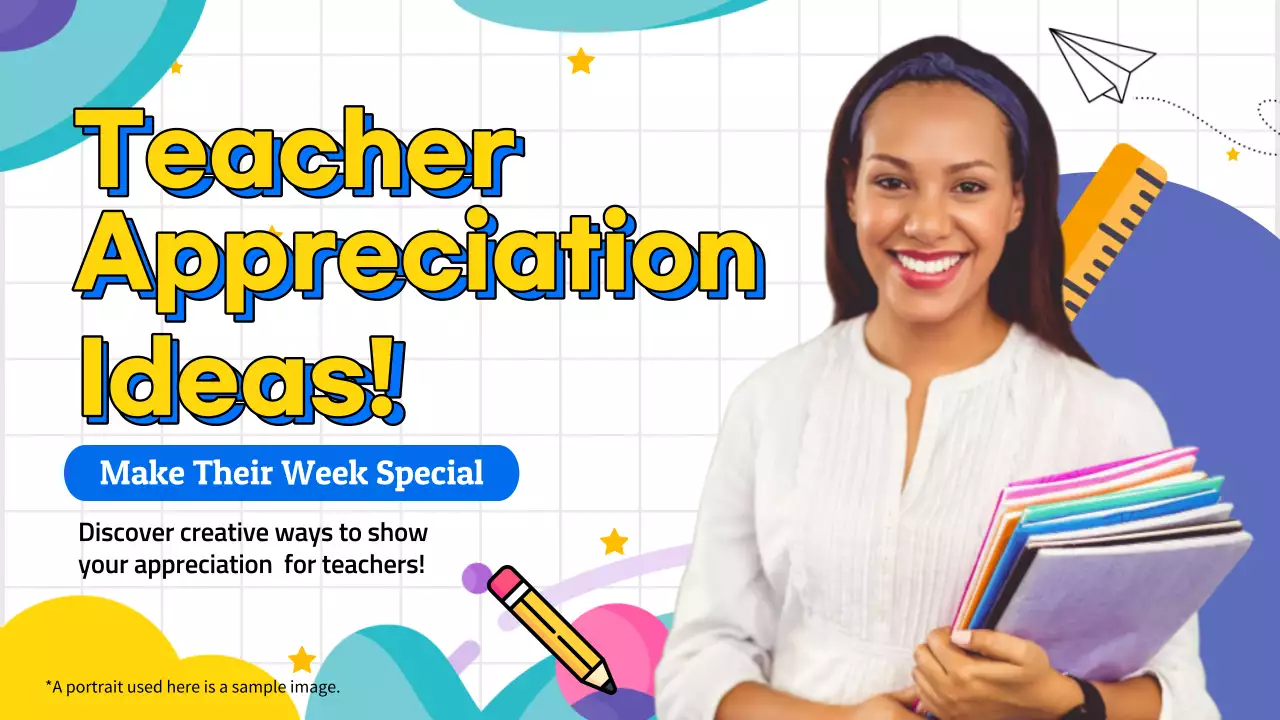 Yellow Trendy Teacher Guide YouTube Thumbnail