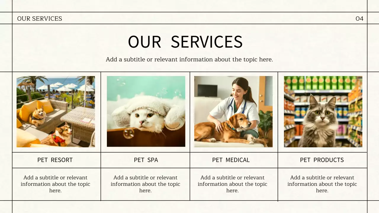 Beige Vintage Pet Newsletter Presentation