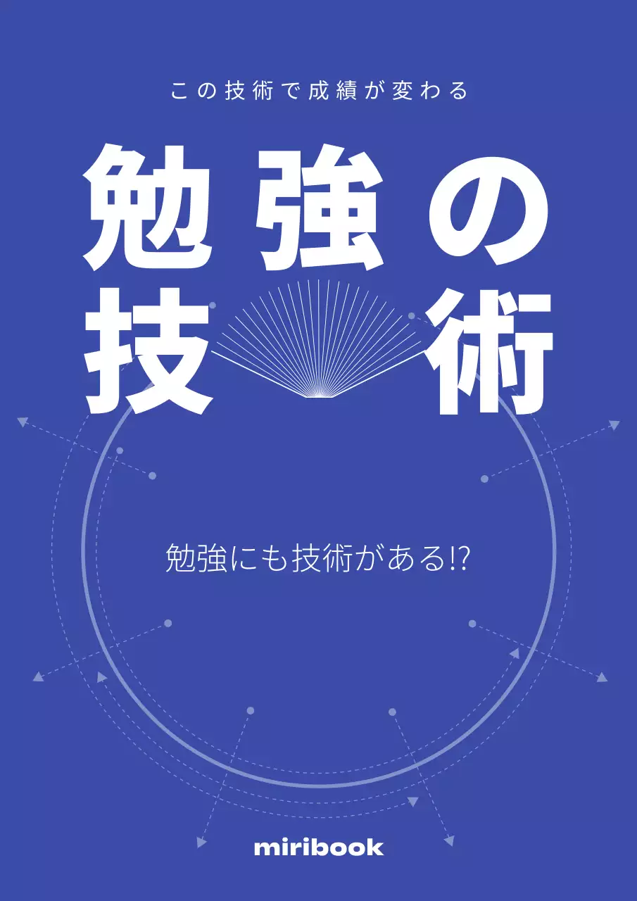 青 モダン 勉強 ポスター ブックカバー