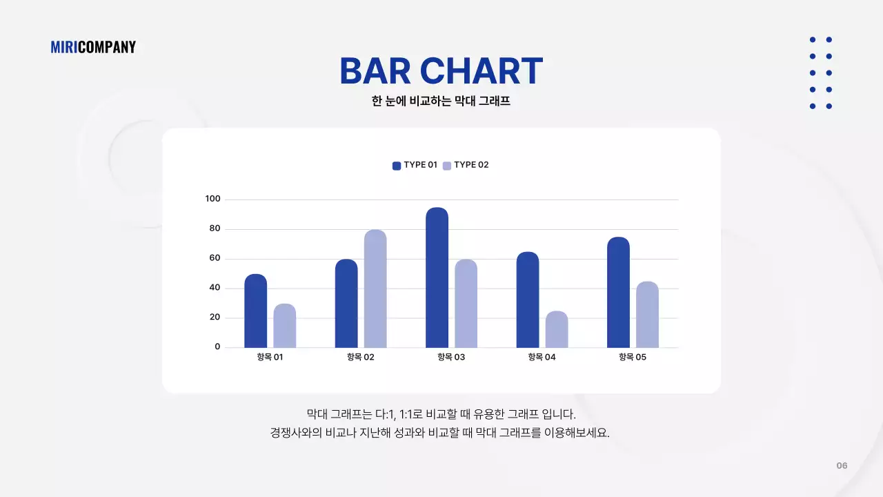 회색의 심플한 비즈니스 발표자료