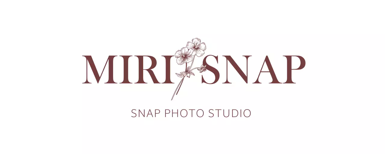 Emotional snap studio sign in brown tones