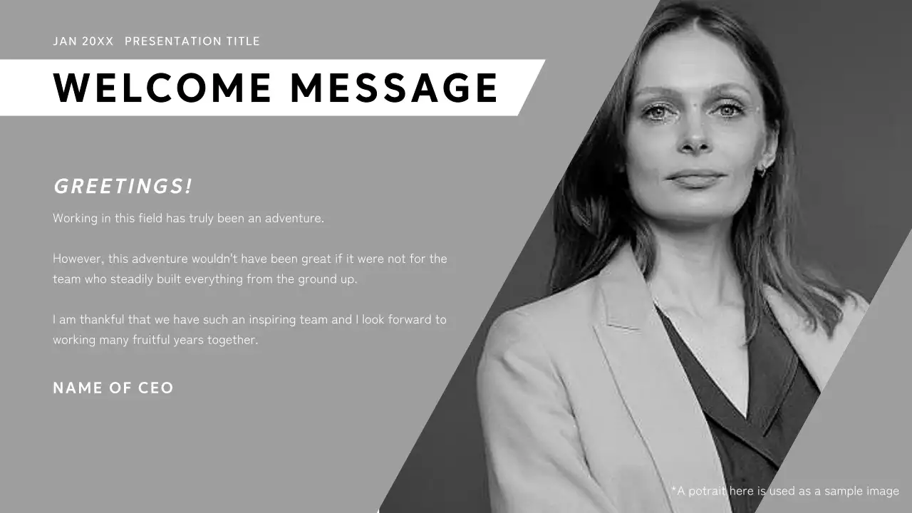 Black Minimal Business Presentation