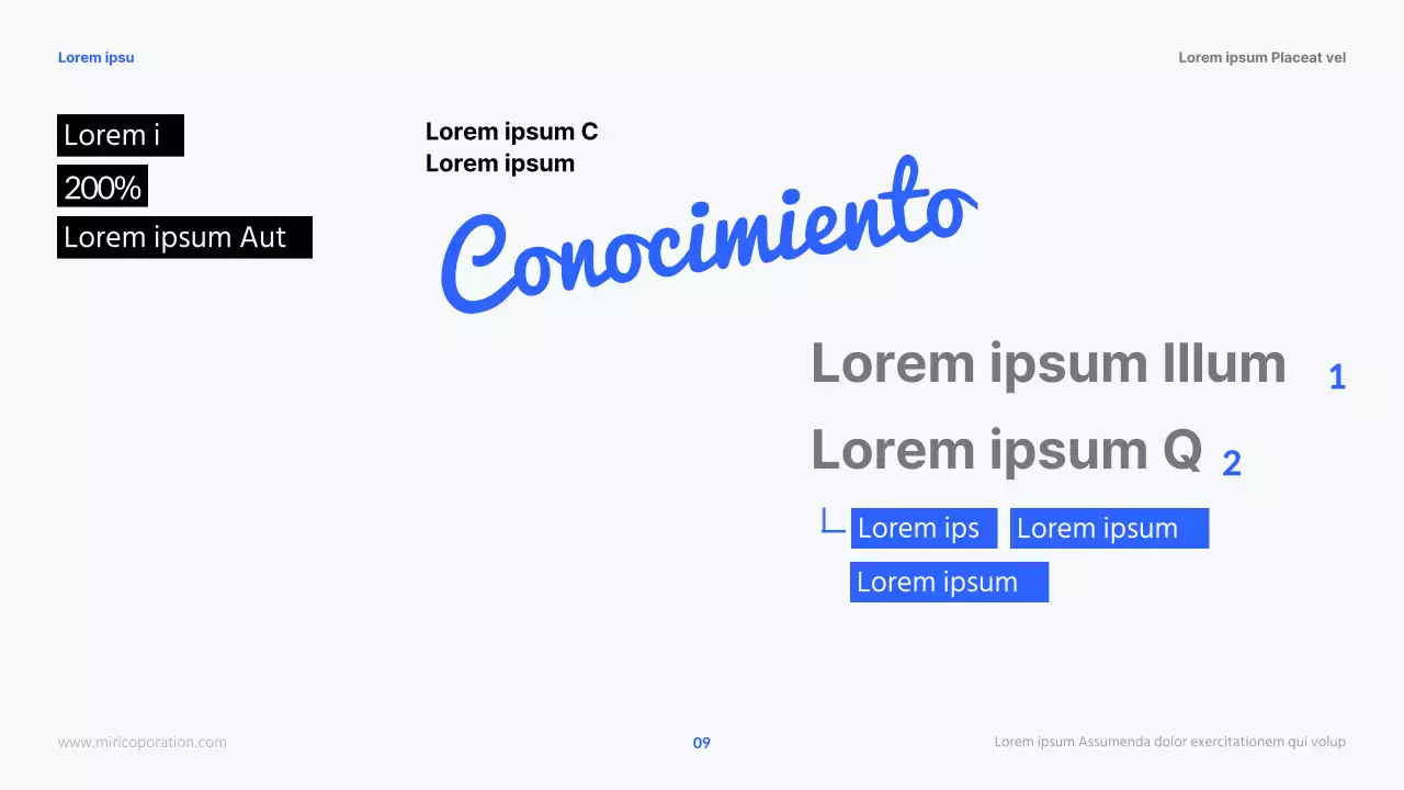 Carreras modernas de RR.HH. en azul y negro Material didáctico