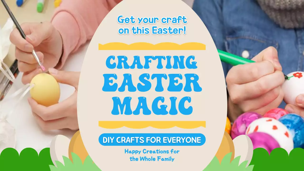 Beige Traditional Easter Promotion YouTube Thumbnail