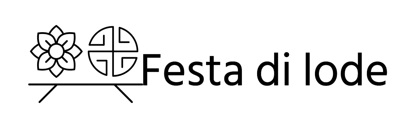 Logo di ristorante coreano semplice con illustrazione tradizionale