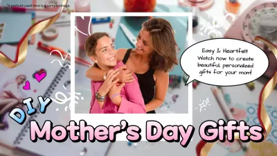 Pink Creative Mother's Day Guide YouTube Thumbnail