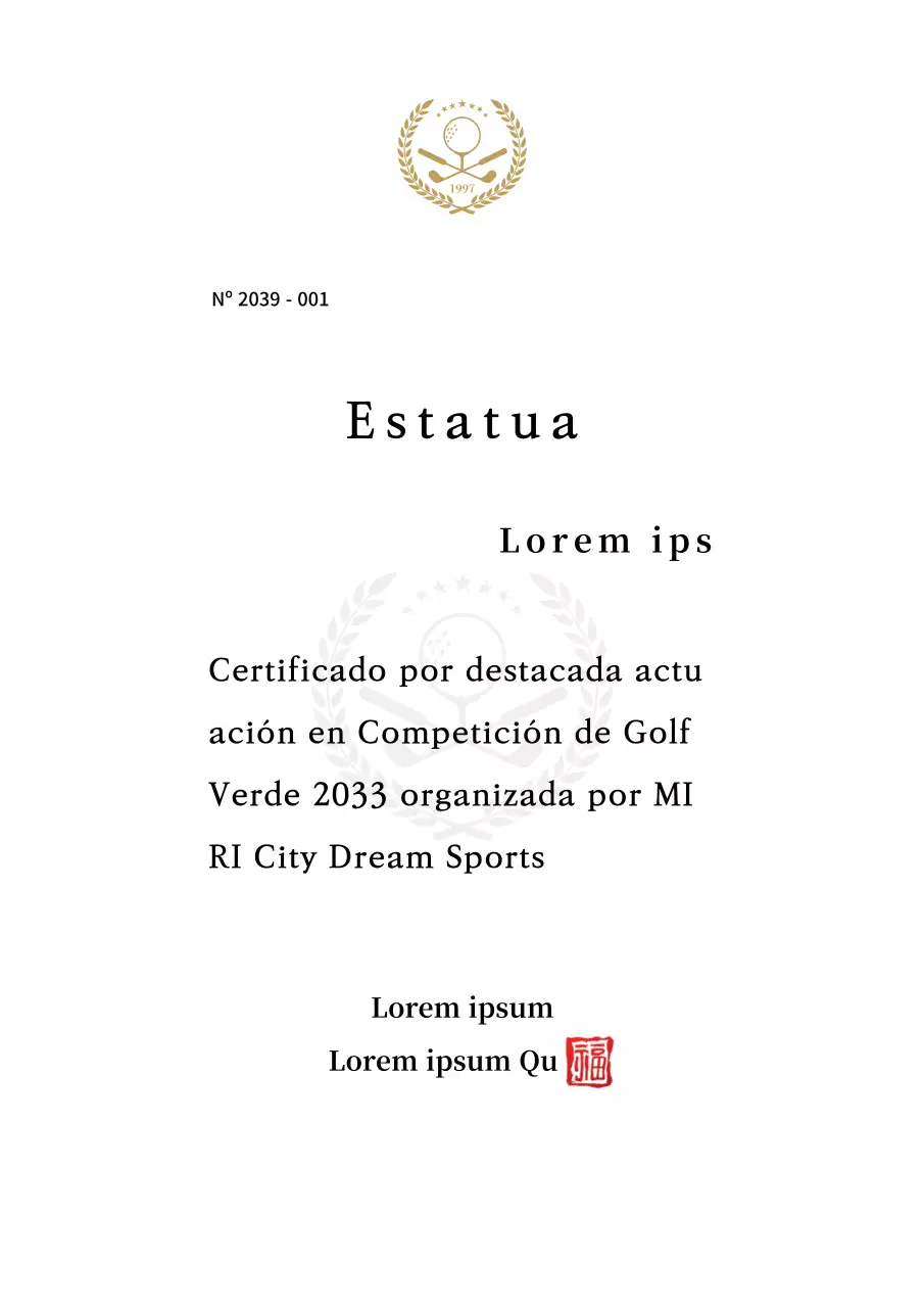 Premios deportivos con Golf Illustrated para un toque de clase