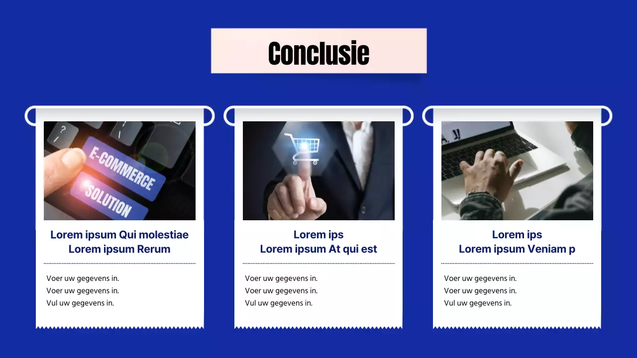 Marktonderzoeksrapport met basisconcept voor blauwe en witte bonnen