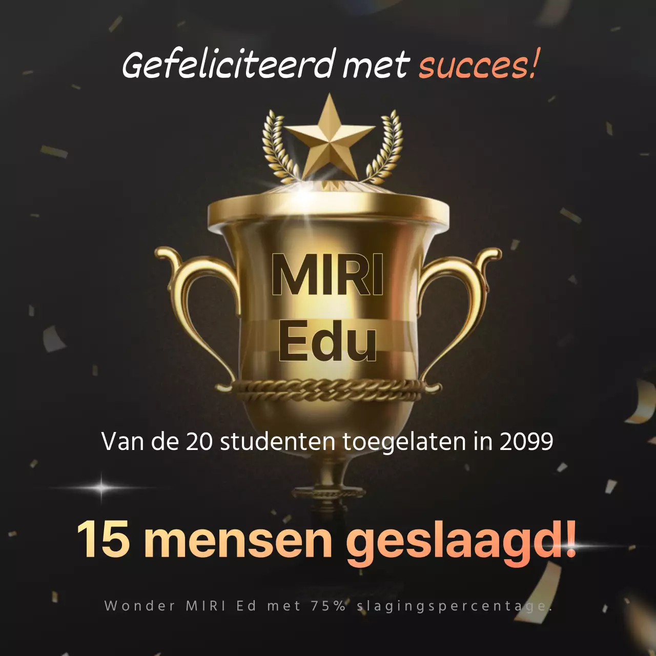 Promoot een luxueuze viering van zwart en goud