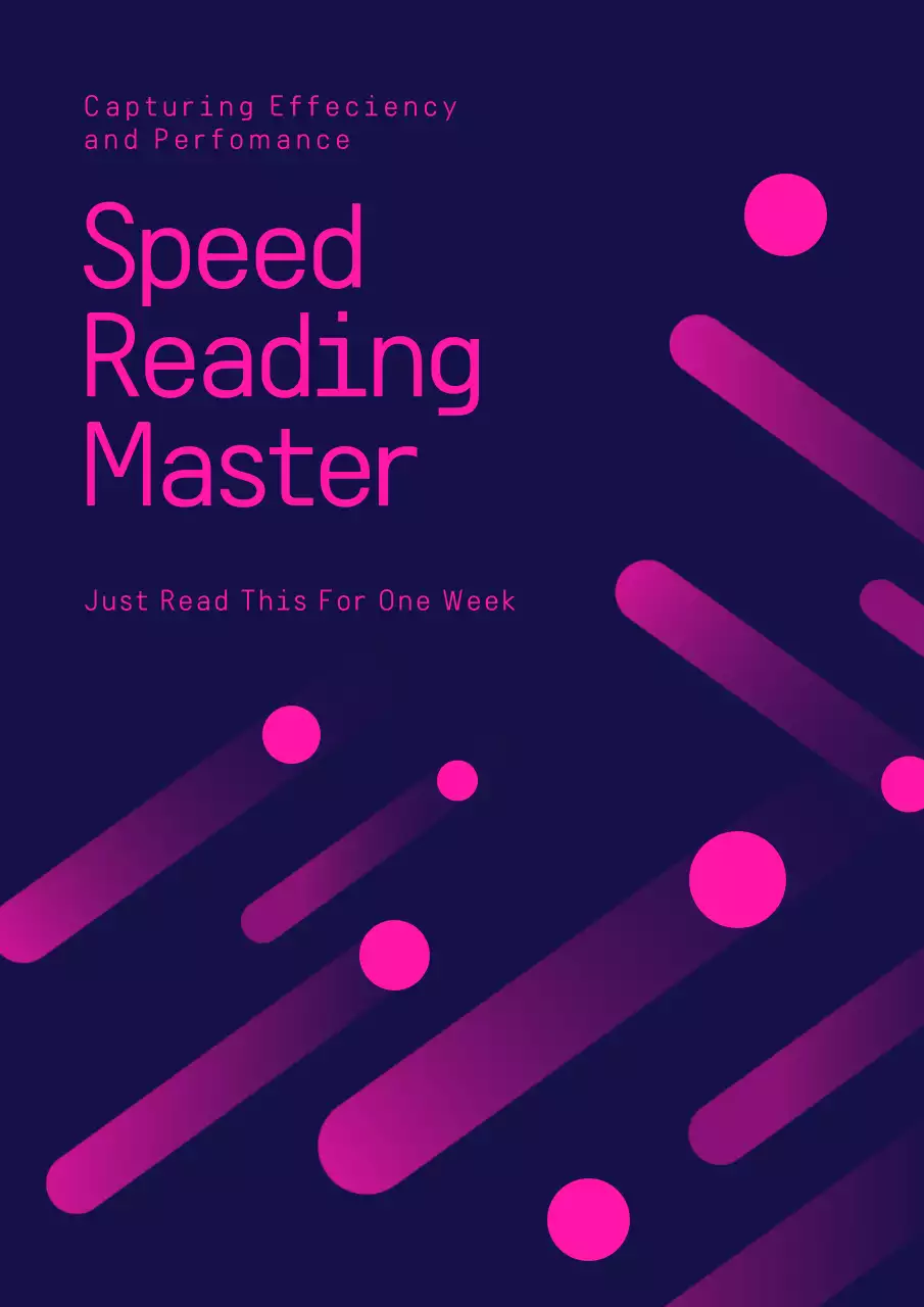 Navy Modern Reading Guide Book Cover