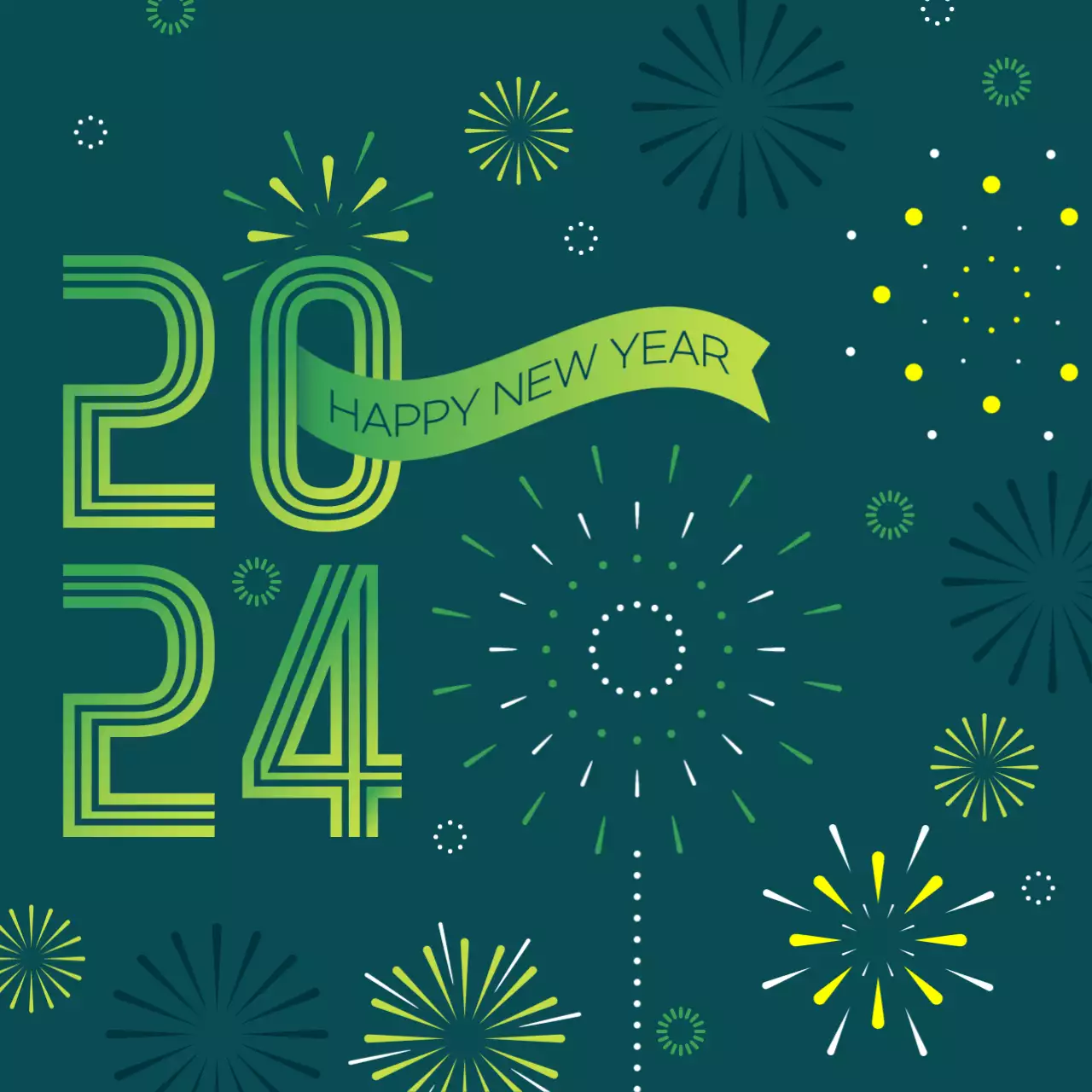 2024 새해 인사 카드