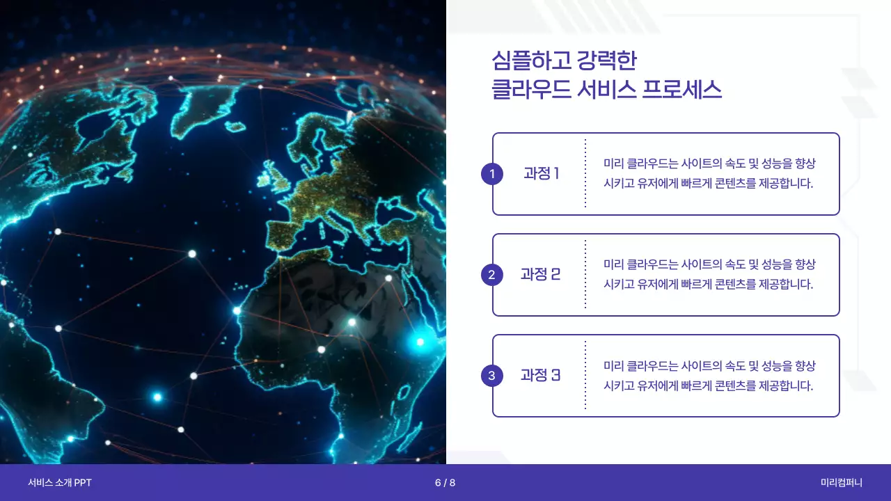 보라의 사이버의 서비스 소개서