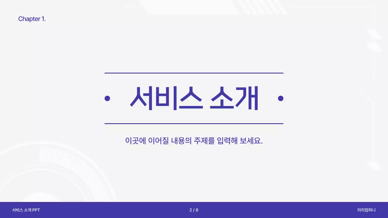 보라의 사이버의 서비스 소개서